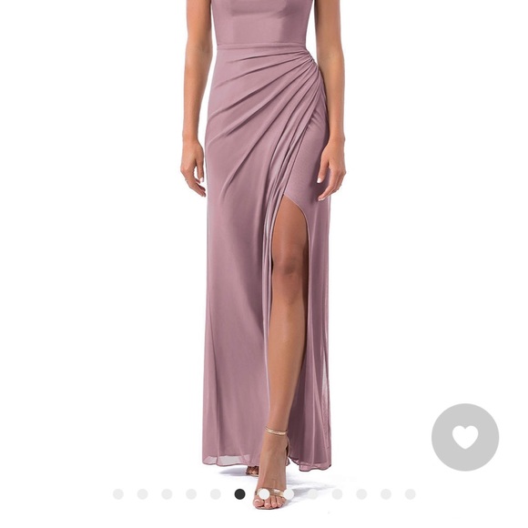 Azazie Kalea - DUSTY ROSE SIZE 4 - Picture 10 of 15